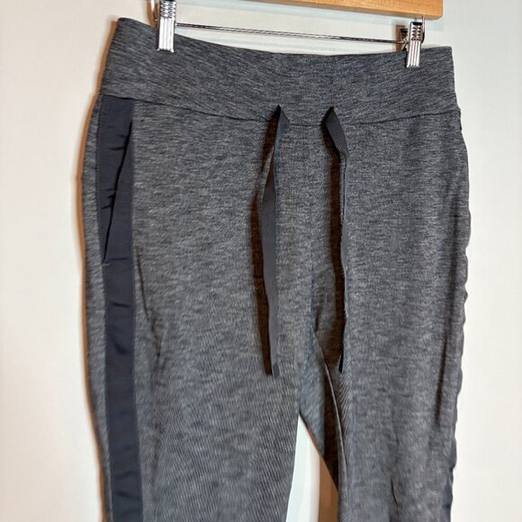 Athleta grey heathered side strip jogger pants - Picture 2 of 5